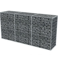 hot dipped galvanized stone cage gabion box rock filled gabion baskets